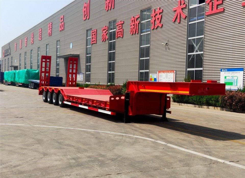 60 ton Low Bed Yarı Römork