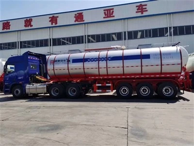 42000 Litre Asfalt Bitüm Tanker Römorku