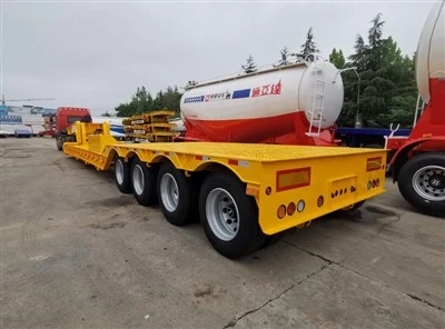 Ayrılabilir Deveboynu Lowbed Yarı Römork