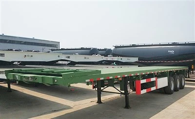 TONGYA 40ft Konteyner Düz Yataklı Yarı Römork, Dayanıklı Kaliteyle