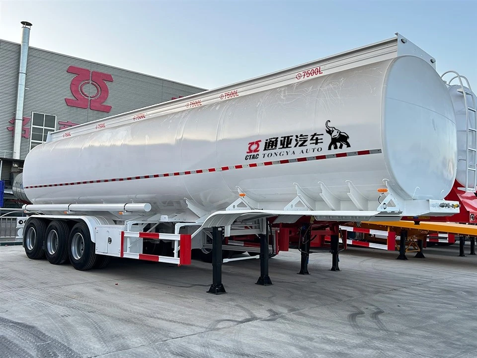3 Dingil Fuwa Petrol Tankeri Yarı Römork