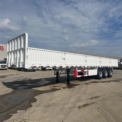 3axles yan duvar yarı römork