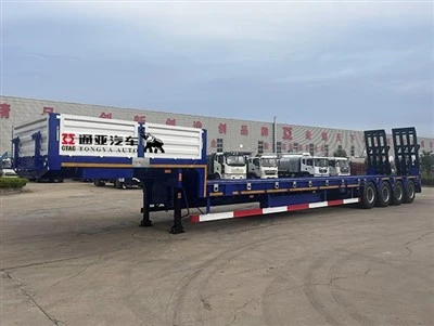 Merdivenli 80t düşük yatak yarı römork